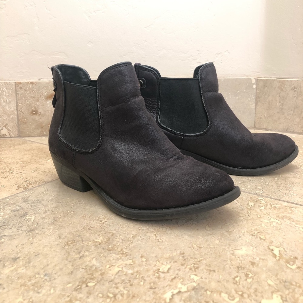 Black booties